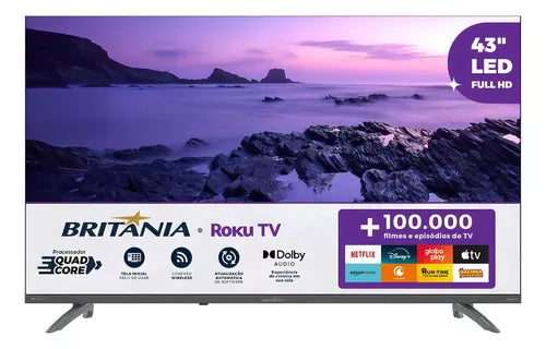 Smart TV Britânia 43 Smart TV Britânia 43